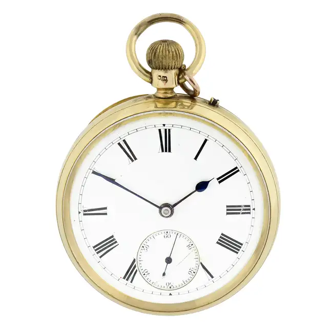 Open face pocket watch by Swinfen & Sons