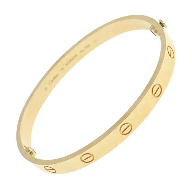 18ct gold 'Love' bangle, by Cartier