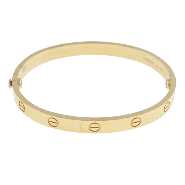 18ct gold 'Love' bangle, by Cartier