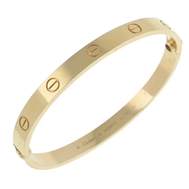18ct gold 'Love' bangle, by Cartier