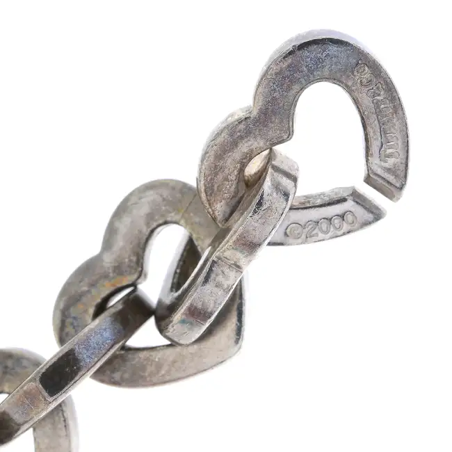 Heart link bracelet & necklace, Tiffany & Co.