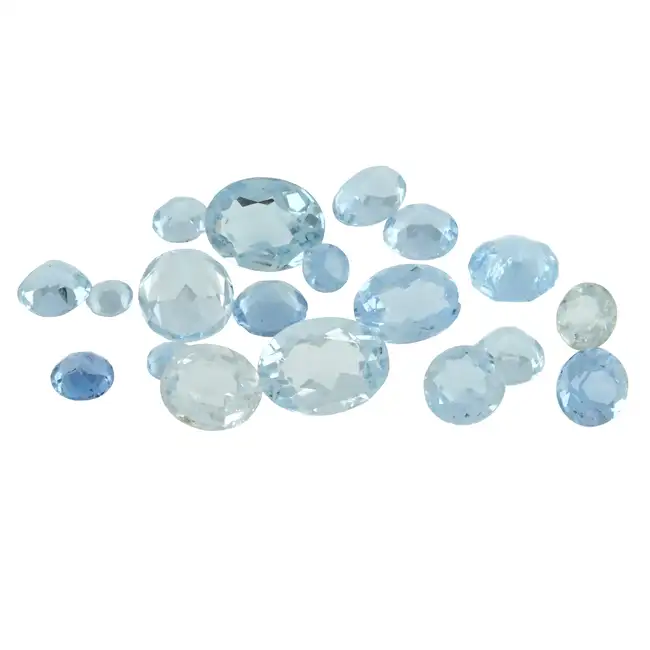 Assorted aquamarines, 9.31ct