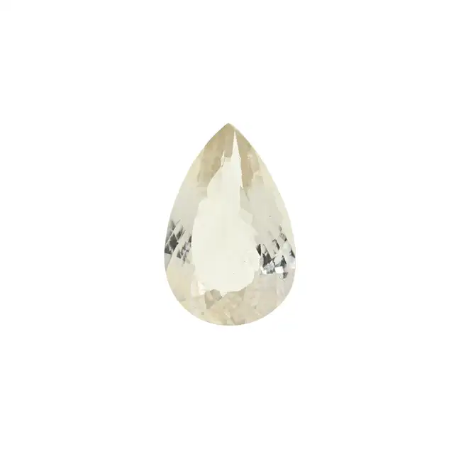 Pear-shape morganite, 9.23ct