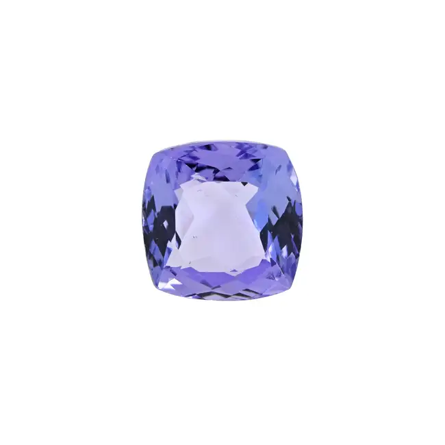 Cushion-shape tanzanite, 4.81ct