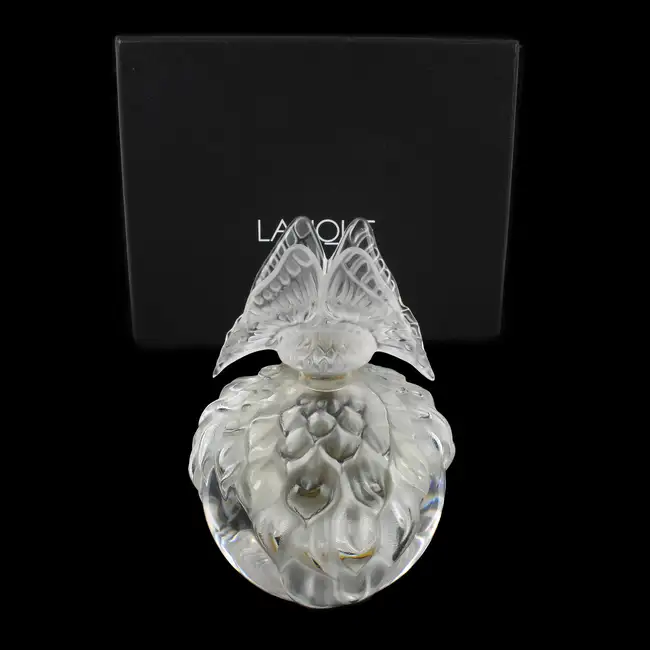 Lalique Flacon Butterfly Perfume Bottle