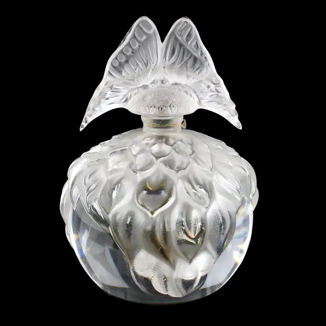 Lalique Flacon Butterfly Perfume Bottle