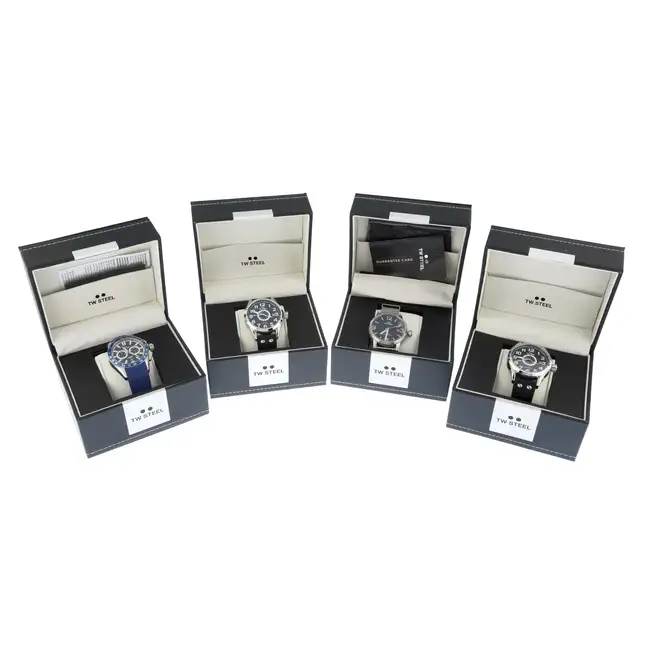 Four T.W. Steel watches