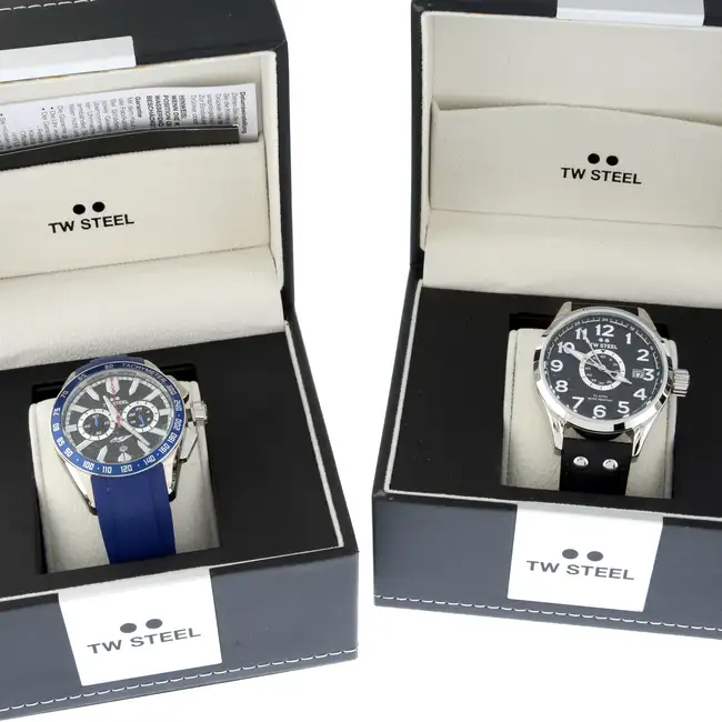 Four T.W. Steel watches