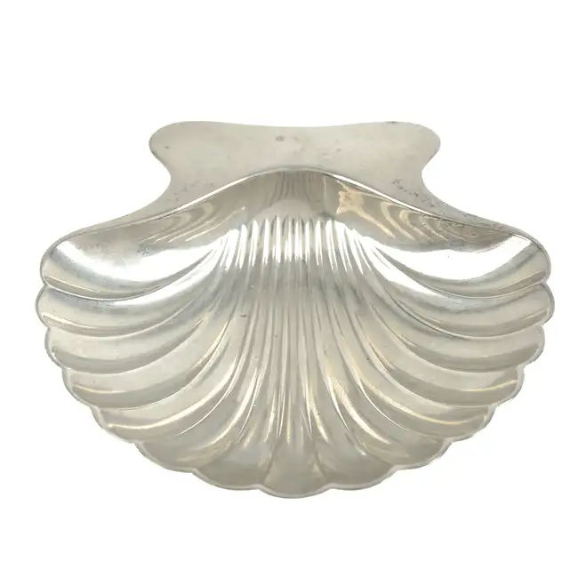 Tiffany & Co sterling silver shell dish