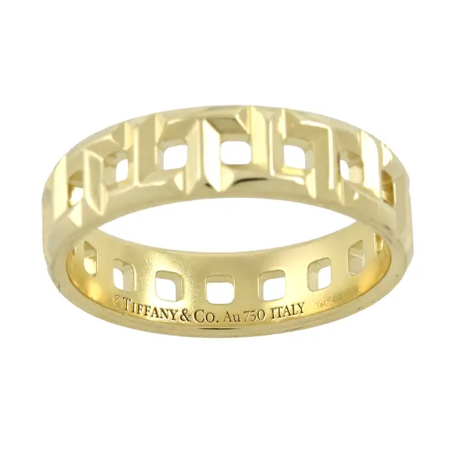 'Tiffany T' True Narrow ring, by Tiffany & Co.