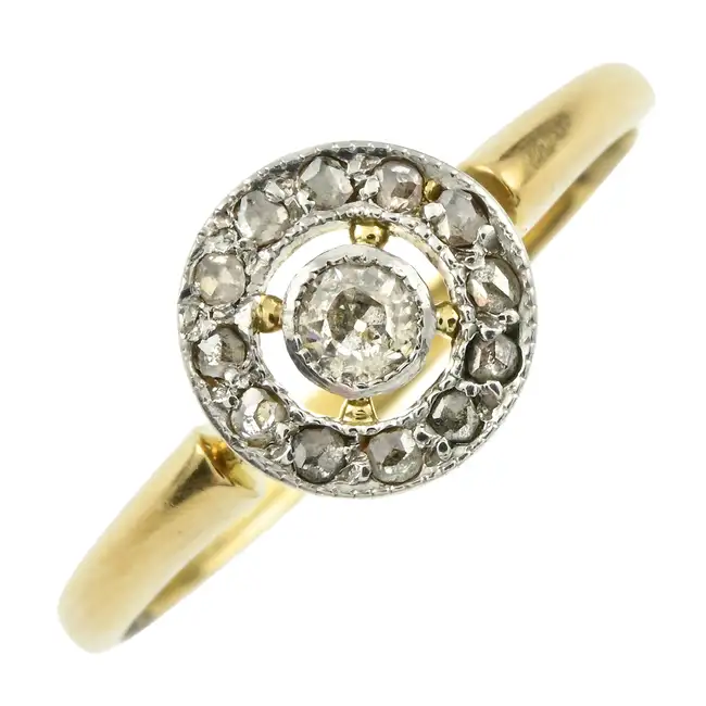 Early 20th century diamond ring