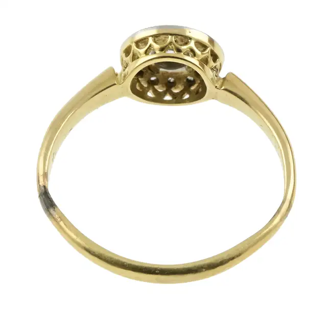 Early 20th century diamond ring