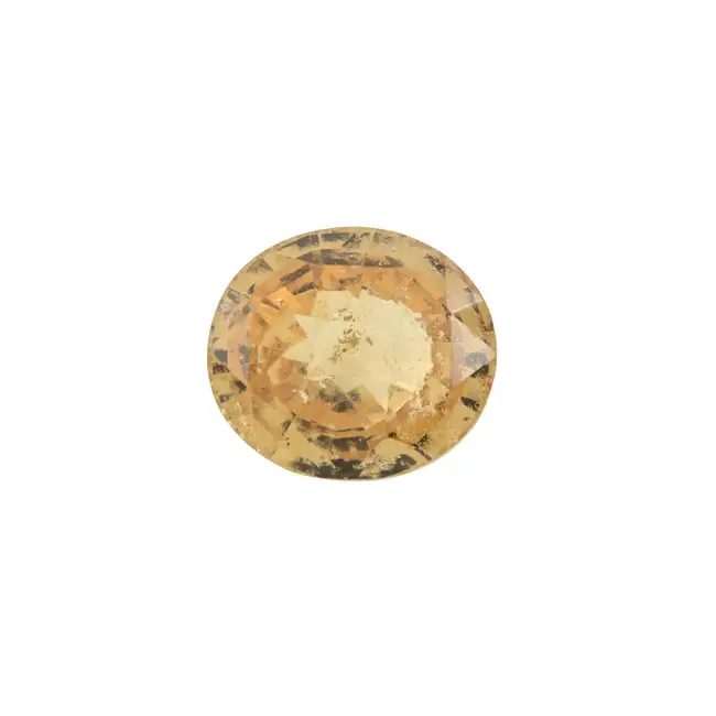 Oval-shape orange garnet, 11.45ct