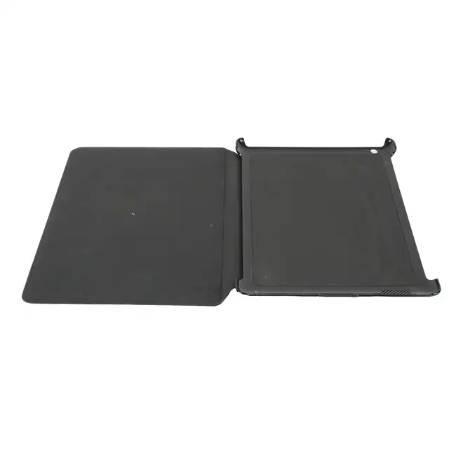 Montblanc black leather and plastic tablet case