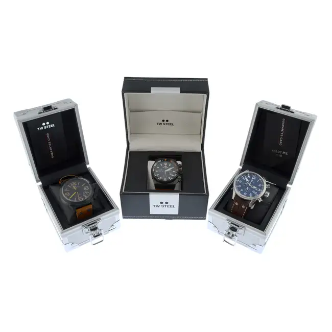 Three TW Steel watches