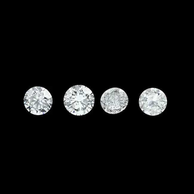 Four brilliant-cut diamonds, 2.78ct