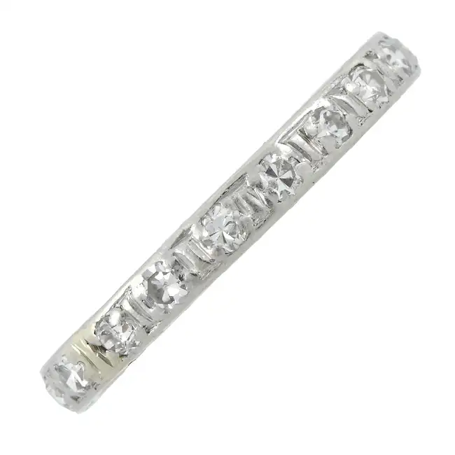 Diamond full eternity ring