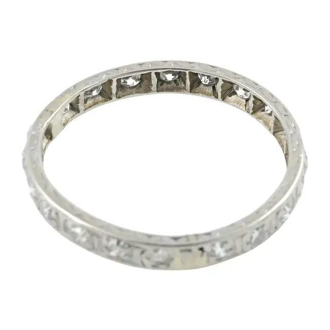 Diamond full eternity ring