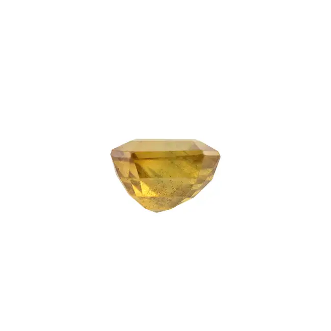 Rectangular-shape orange sapphire, 2.95ct