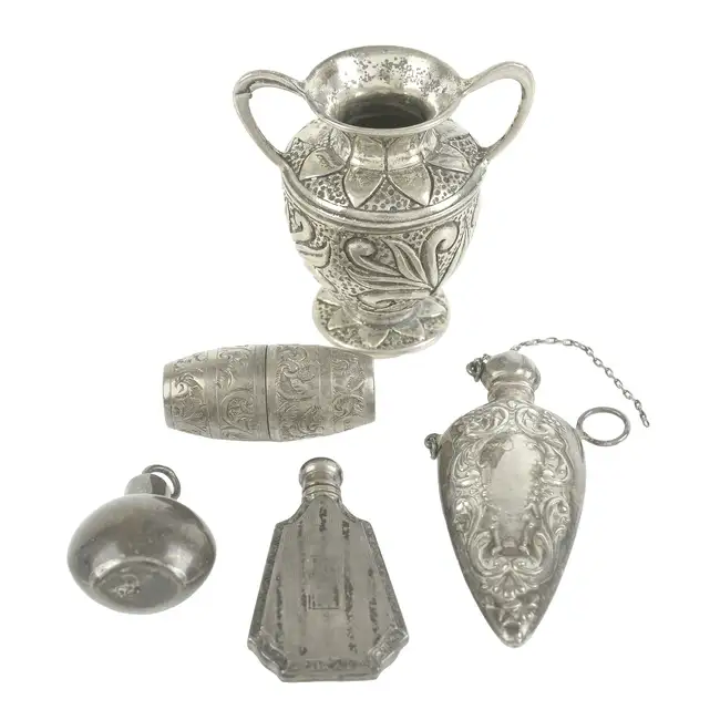 Assorted silver novelties