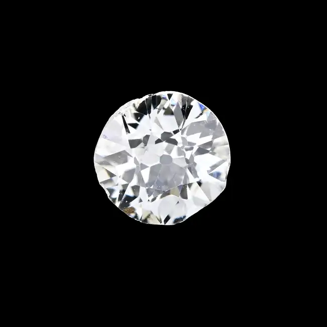 Old-cut diamond,  0.63ct