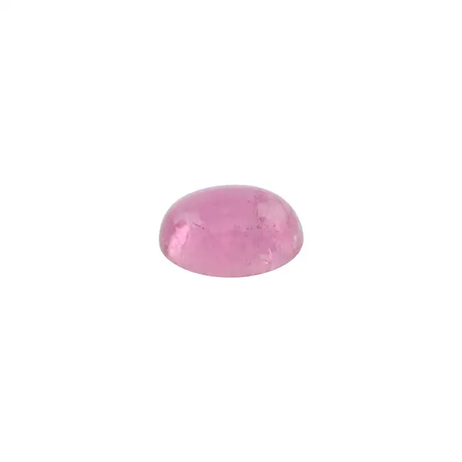 Oval-shape pink tourmaline cabochon, 11.16ct