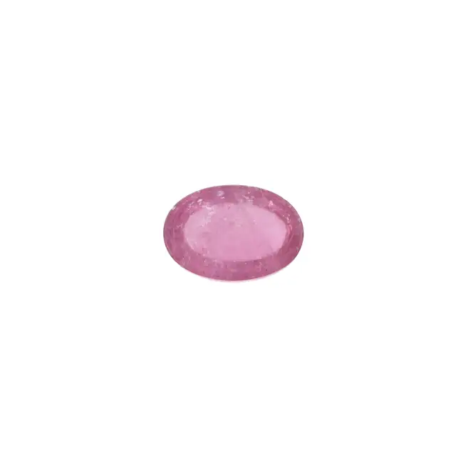 Oval-shape pink tourmaline cabochon, 11.16ct