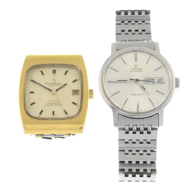 Omega - Geneve with Omega watch head