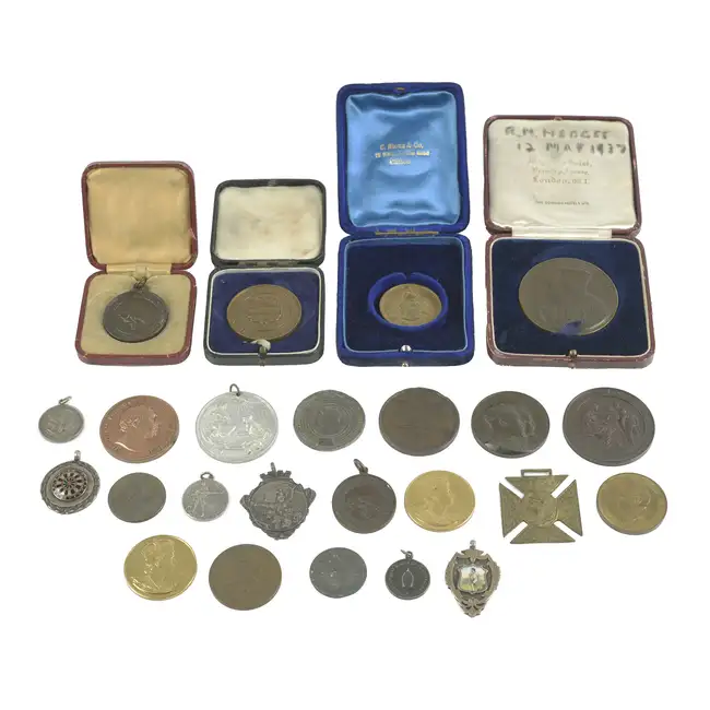 George VI, Coronation 1937 medal, etc (23)