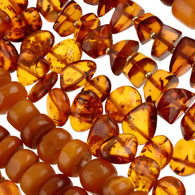 Selection of plastic & gem jewellery