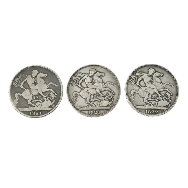 George IV, Crowns (3)