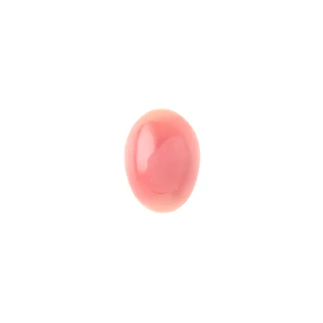 Oval-shape pink conch pearl, 2.26ct