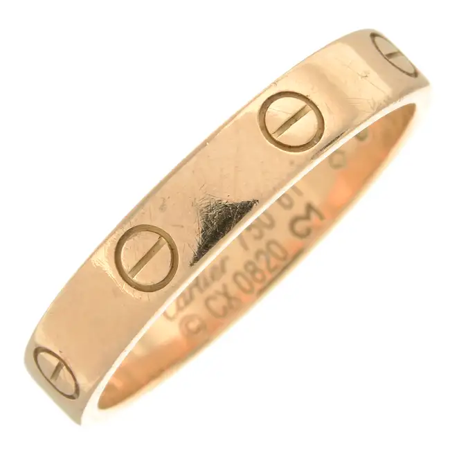 18ct gold 'Love' ring, by Cartier