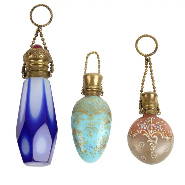 Three Scent Bottles