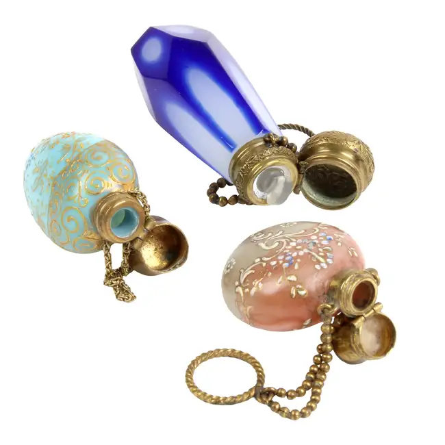 Three Scent Bottles