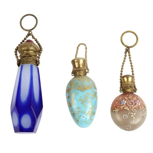 Three Scent Bottles