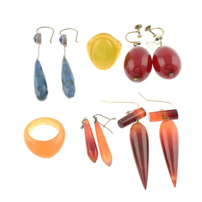 Selection of costume jewellery