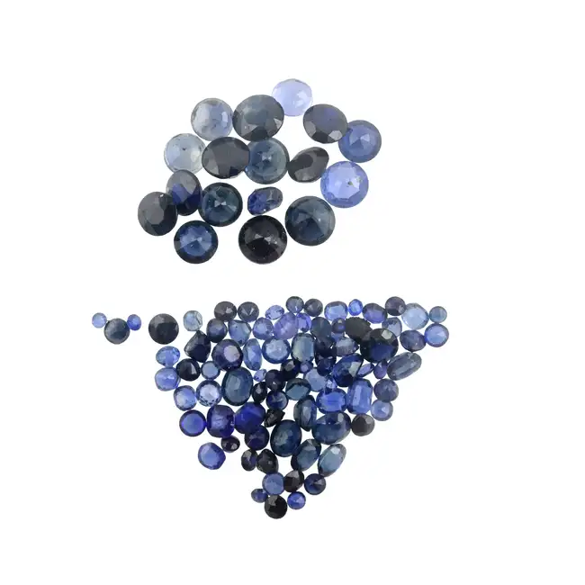 Assorted vari-shape sapphires, 24.29ct