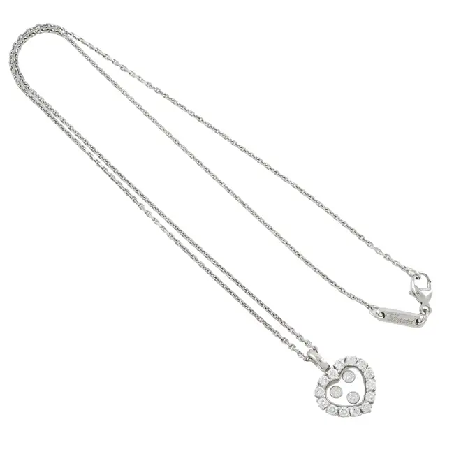 18ct gold 'Happy Diamonds' necklace, by Chopard