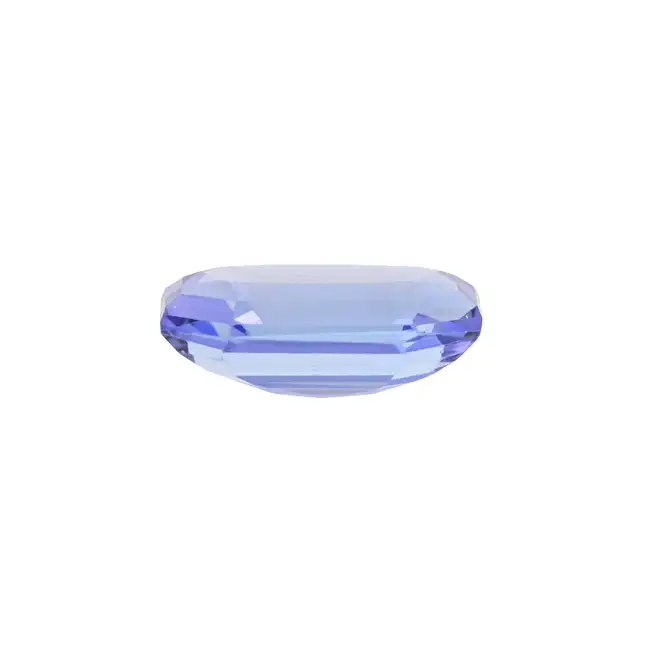 Octagonal-shape tanzanite, 3.85ct