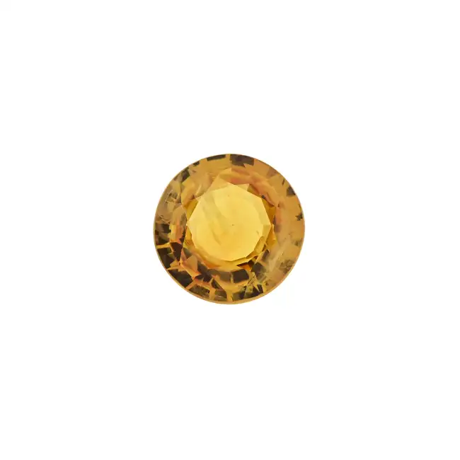 Oval-shape orange sapphire, 2.02ct