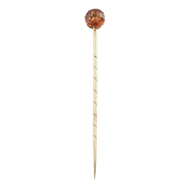 Early 20th century paste stickpin