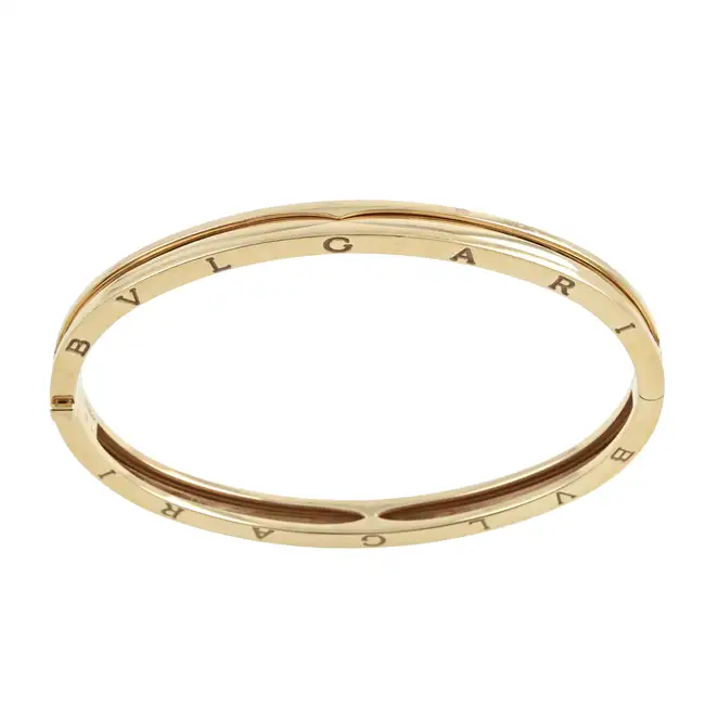 B.zero1' hinged bangle, by Bulgari