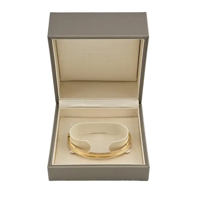 B.zero1' hinged bangle, by Bulgari