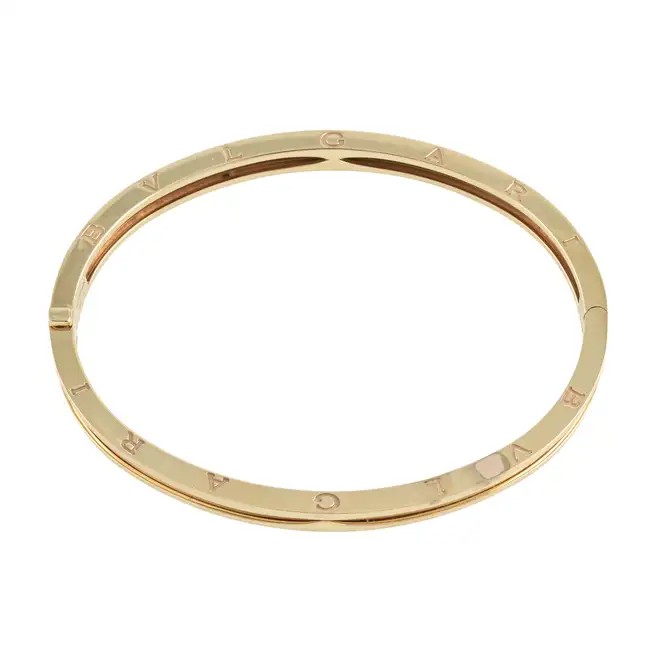 B.zero1' hinged bangle, by Bulgari