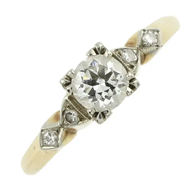 Mid 20th century diamond ring