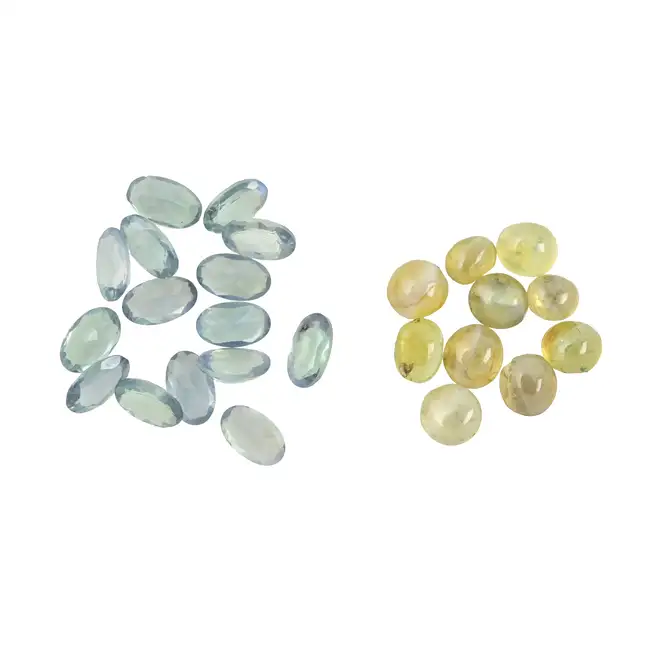 Assorted chrysoberyls, 7.28ct