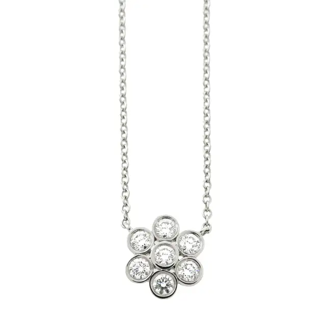 Diamond 'Flower Garden' necklace, by Tiffany & Co.