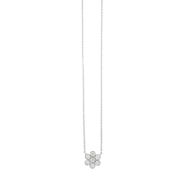 Diamond 'Flower Garden' necklace, by Tiffany & Co.