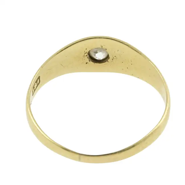 Mid 20th century diamond single-stone ring